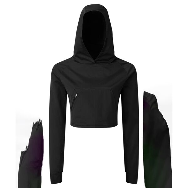 Women's TriDri® cropped jacket Thumbnail