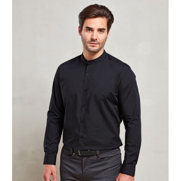 Premier Long Sleeve Grandad Shirt Thumbnail