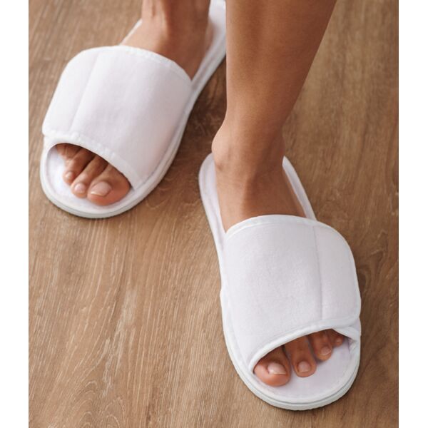 Towel City Open Toe Slippers Thumbnail