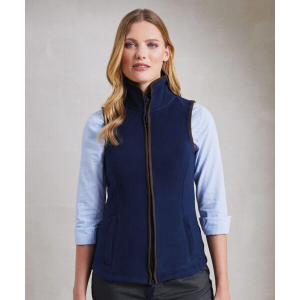 Women’s artisan fleece gilet Thumbnail