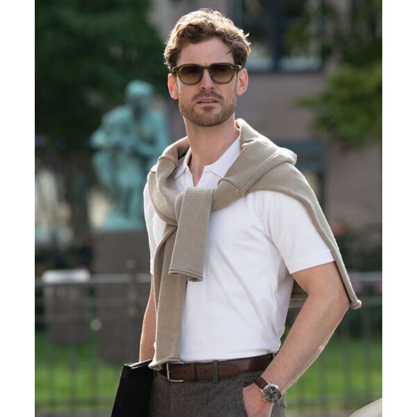 Harvard v-neck – stretch deluxe polo Thumbnail