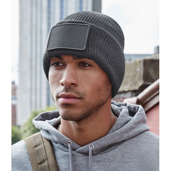 Beechfield Removable Patch Thinsulate™ Beanie Thumbnail
