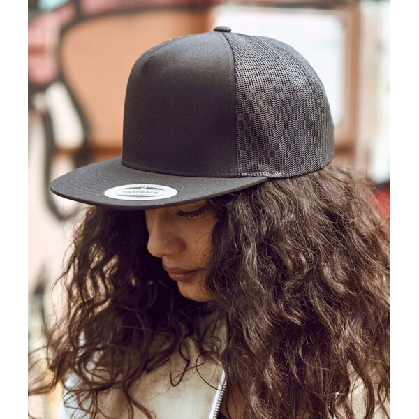 Flexfit 5 Panel Retro Trucker Cap Thumbnail