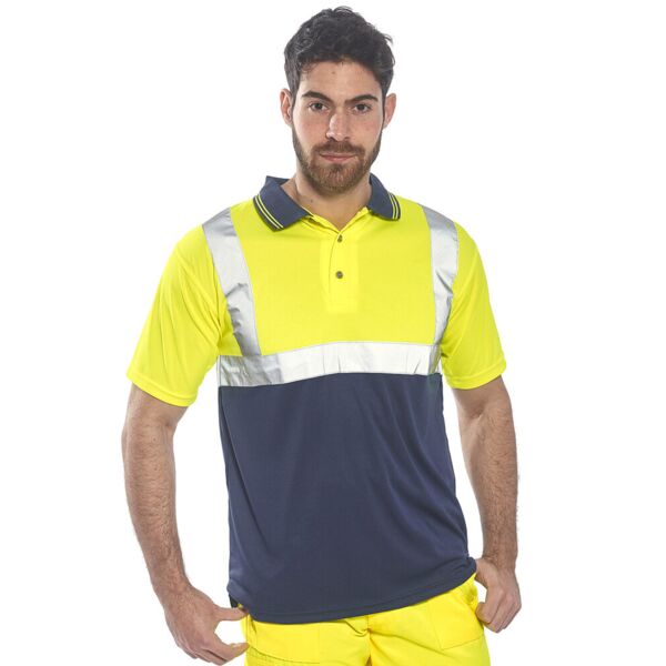 Two-tone polo (S479) Thumbnail