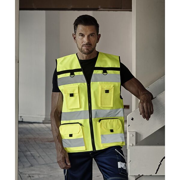 Hi-vis ripstop tool vest (HVW108) Thumbnail