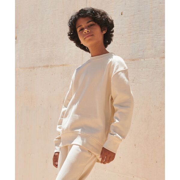 Kids sustainable fashion curved hem sweatshirt Thumbnail