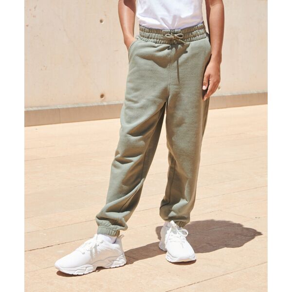 Kids sustainable fashion cuffed joggers Thumbnail