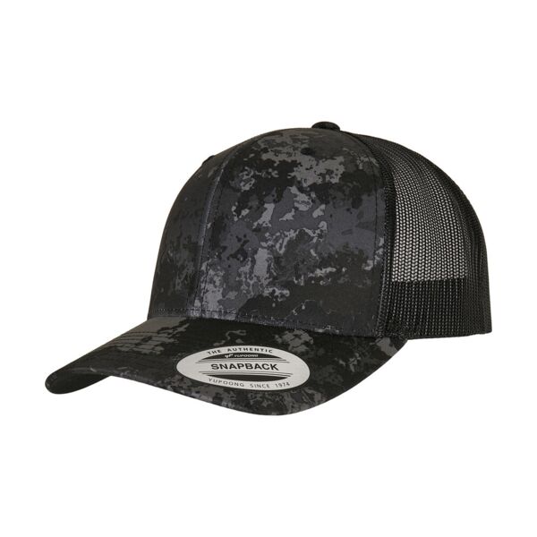 YP Classics® Veil Camo™ retro trucker cap (6606VC) Thumbnail