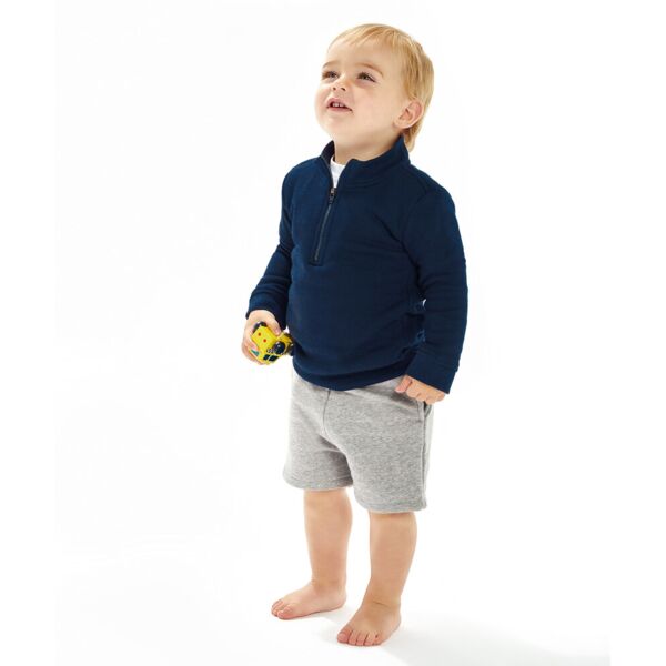 Baby ¼-zip sweatshirt Thumbnail