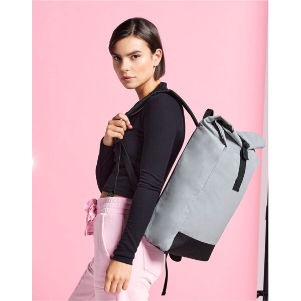 Reflective Roll-Top Backpack Thumbnail