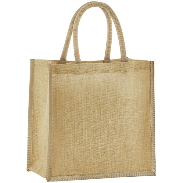 Westford Mill Natural Starched Jute Mini Gift Bag Thumbnail