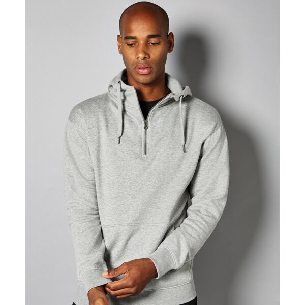 Regular fit 1/4 zip hoodie Thumbnail