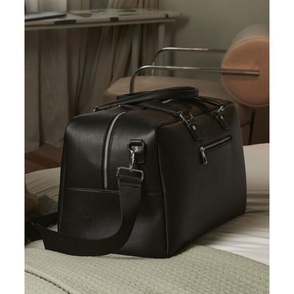 Tailored luxe PU weekender Thumbnail