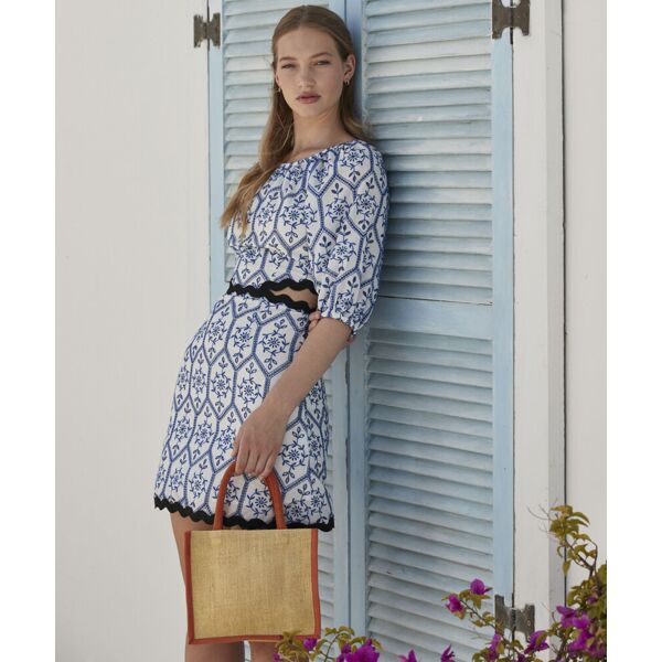 Natural starched jute mini gift bag Thumbnail