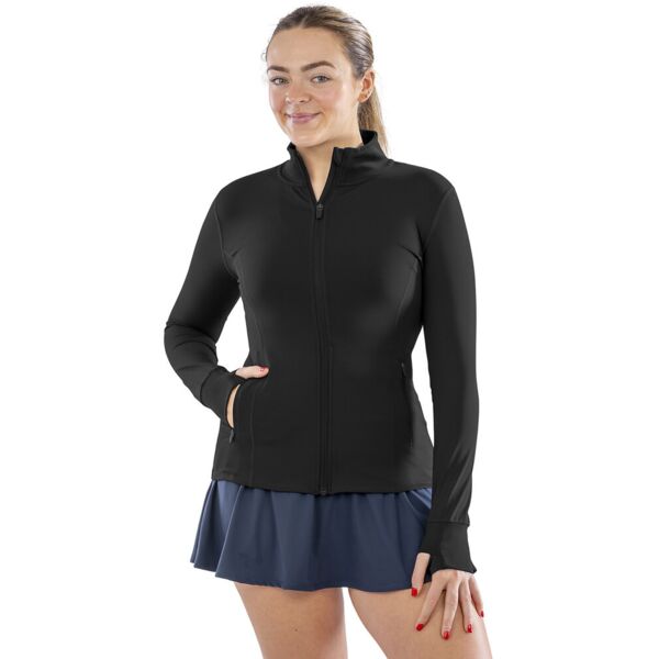 Spiro recycled women’s fitness jacket Thumbnail