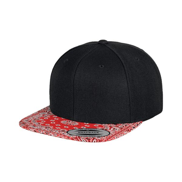Fashion print snapback (6089DESIGNER) Thumbnail