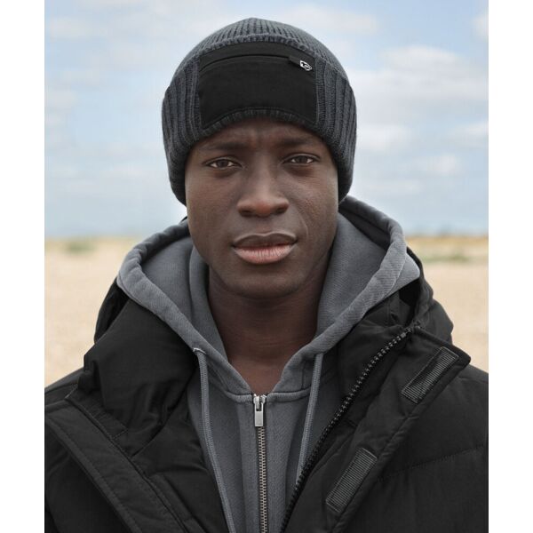 Zip patch beanie Thumbnail