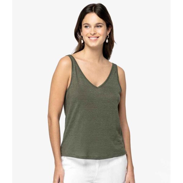 Native Spirit Ladies Linen Tank Top Thumbnail