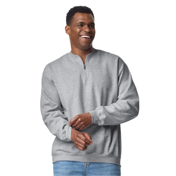 Softstyle Midweight 1/4 Zip Sweatshirt Thumbnail