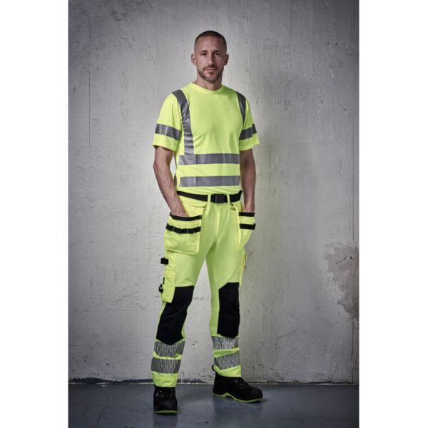 Craftsman Trousers Stretch Hi-Vis Thumbnail