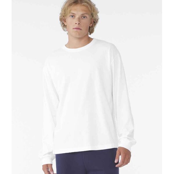 Canvas Unisex Heavyweight Long Sleeve Boxy T-Shirt Thumbnail