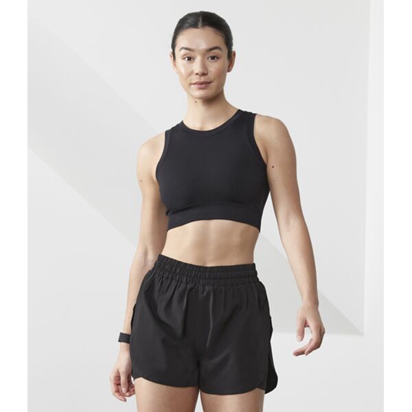 Tombo Ladies Double Layer Sports Shorts Thumbnail