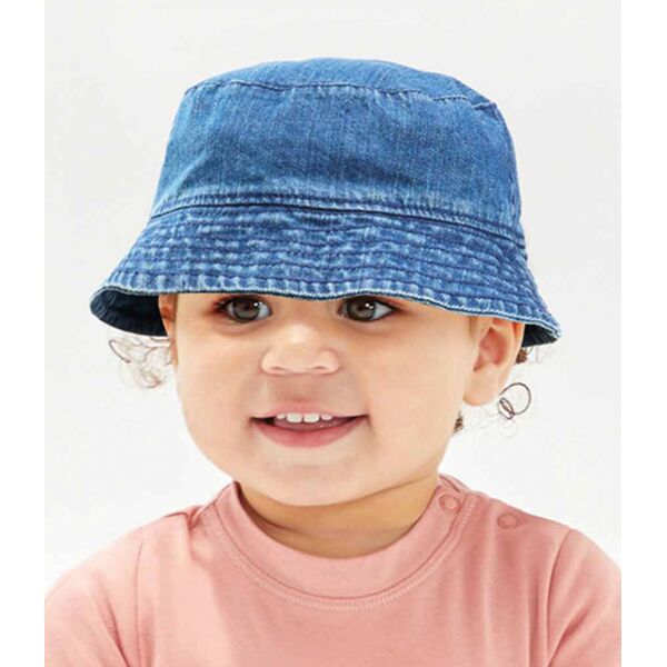 BabyBugz Baby Denim Bucket Hat Thumbnail