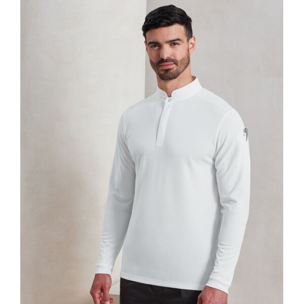 Premier Essential Coolchecker® Long Sleeve Chef's Shirt Thumbnail