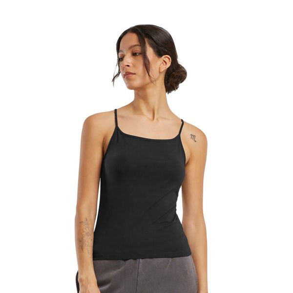 Women’s stretch Jersey short slim top Thumbnail