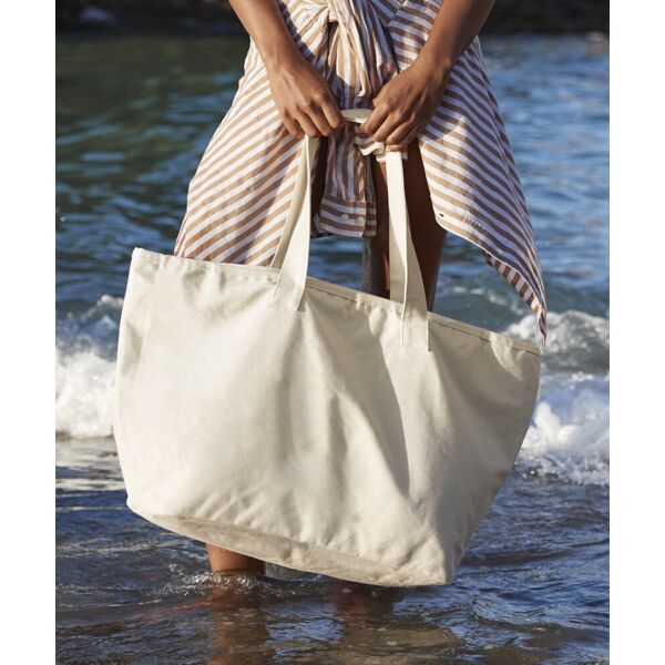 Oversized heavy duty canvas tote bag Thumbnail