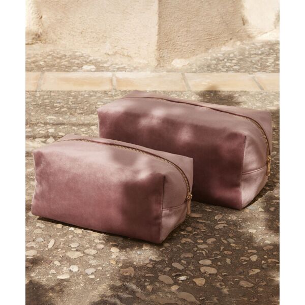 Velvet toiletry/accessory case Thumbnail