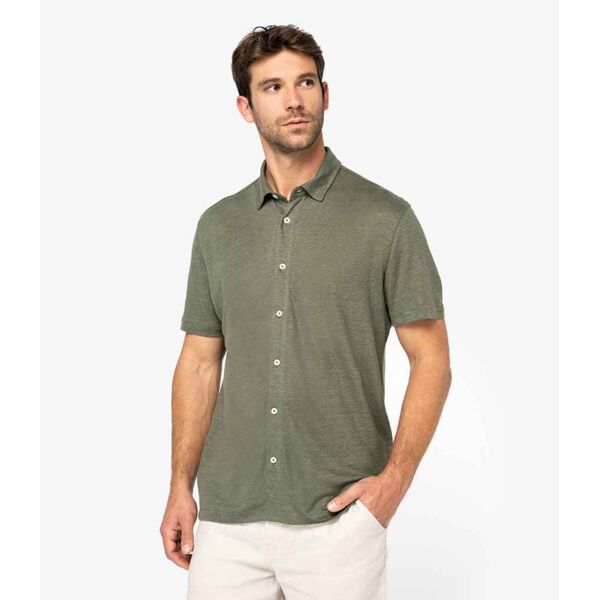 Spasso Short Sleeve Linen Shirt Thumbnail