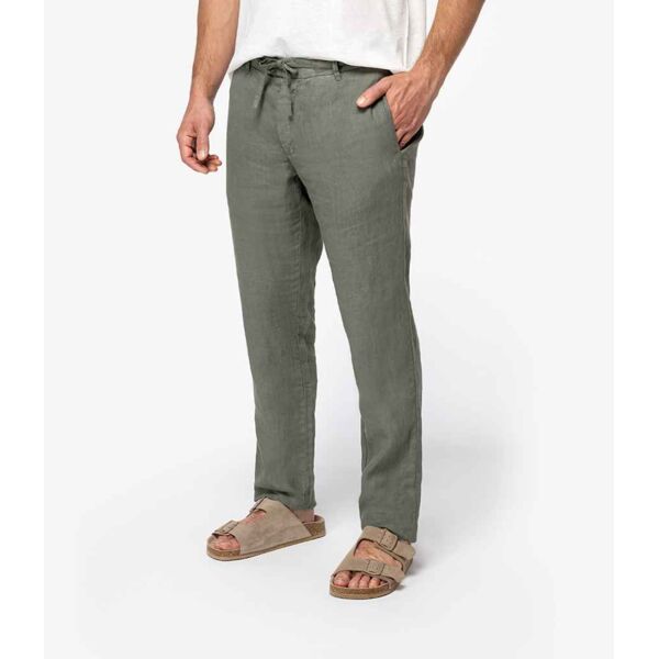 Spasso Faded Linen Trousers Thumbnail