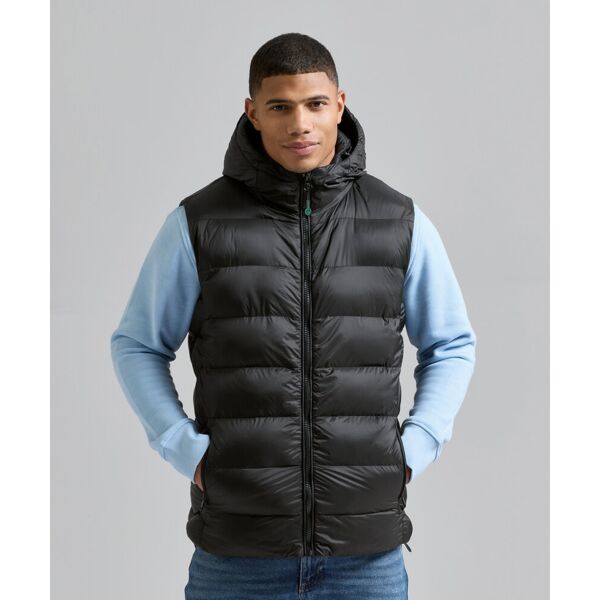Solitude recycled hooded bodywarmer Thumbnail