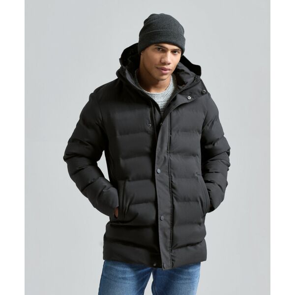 Recycled bonded longline padded jacket Thumbnail