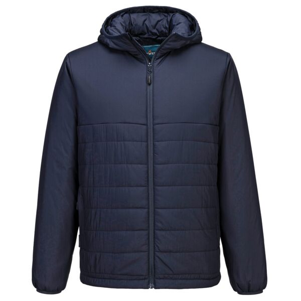 Professional hooded insulated baffle jacket (S608) Thumbnail