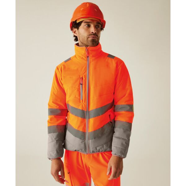 Hi-vis two-tone thermal jacket Thumbnail