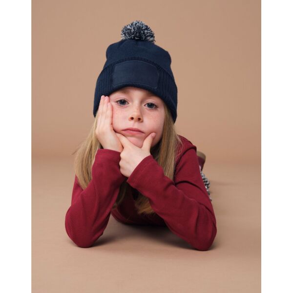 Kids Snowstar Patch Beanie Thumbnail