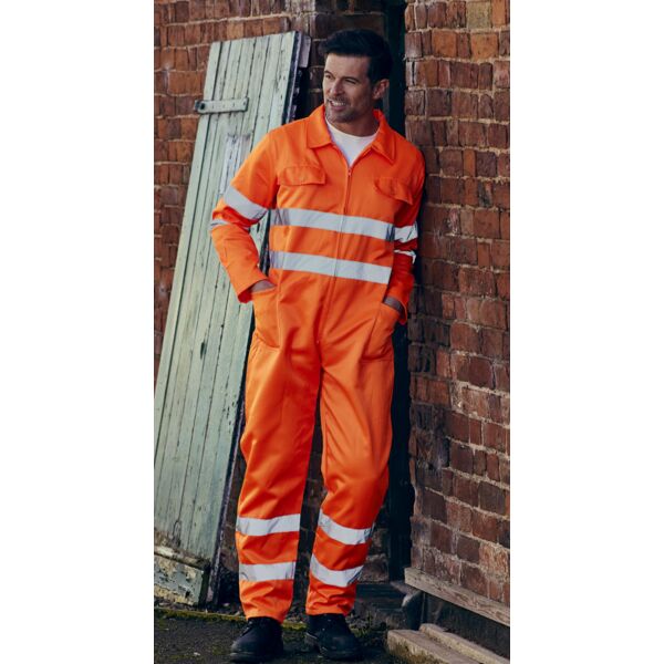 Hi-Vis Polycotton Coverall Thumbnail
