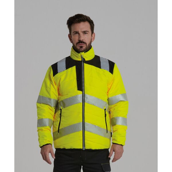 PW3 Hi-vis baffle jacket (PW371) Thumbnail
