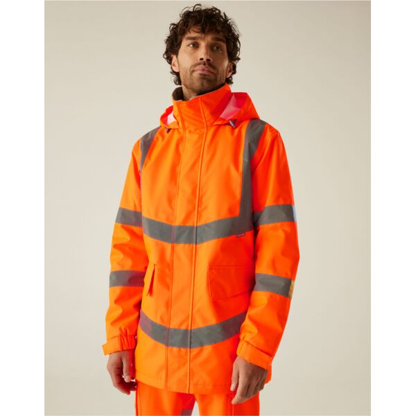 Hi-Vis Pro Contract Dover Parka Jacket Thumbnail