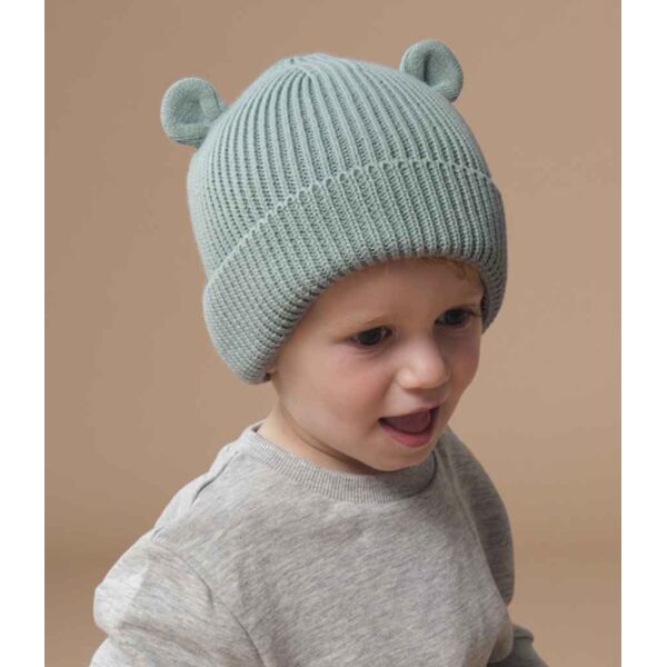 Beechfield Organic Baby Bear Beanie Thumbnail