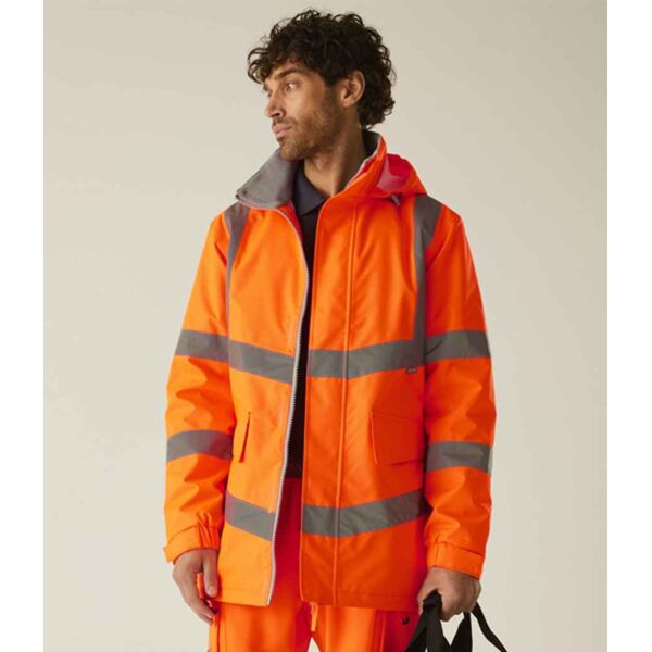 Regatta High Visibility Pro Contract Dover Parka Thumbnail