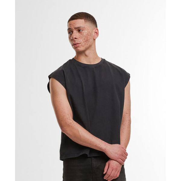 Vintage cropped heavy sleeveless tee Thumbnail