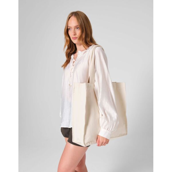 Chevron Handle Shopper Thumbnail