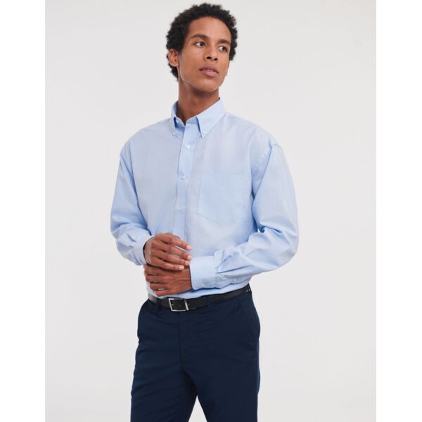 Men's Long Sleeve Classic Oxford Shirt Thumbnail