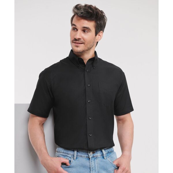 Short sleeve easycare Oxford shirt Thumbnail