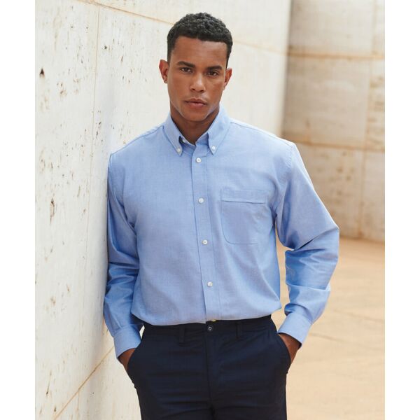 Long sleeve classic Oxford shirt Thumbnail