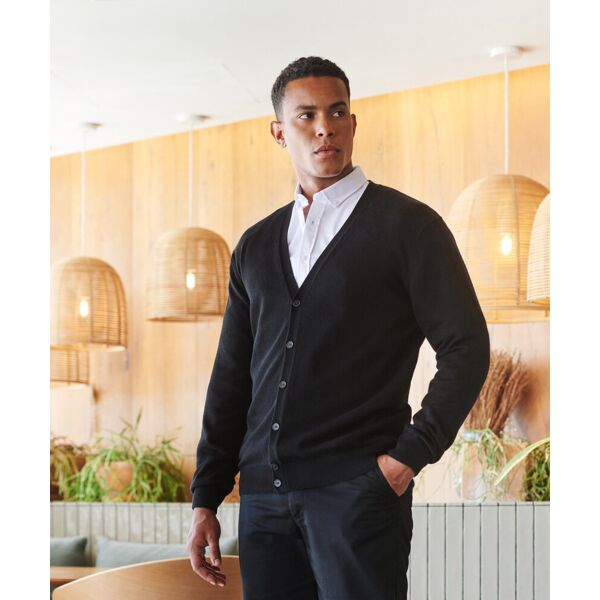 V-button cardigan Thumbnail