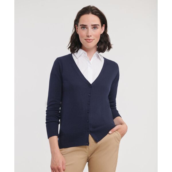 Women's v-neck knitted cardigan Thumbnail